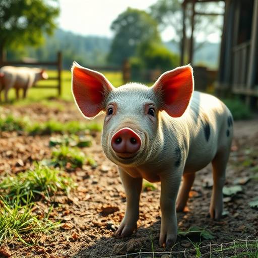 Cinta Senese DOP allevata all'aperto da Azienda Agricola Il Poggiolino