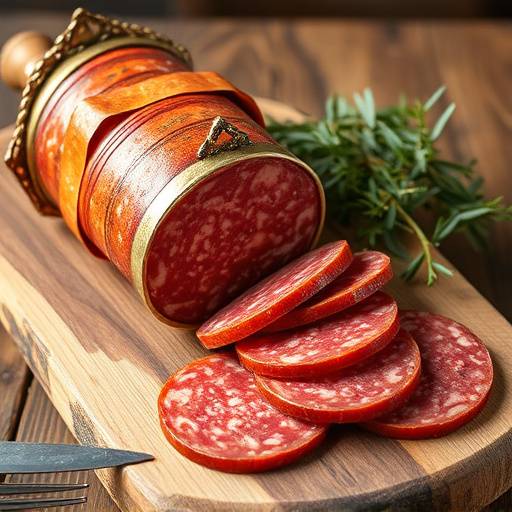 Salame Toscano prodotto da Macelleria Falorni